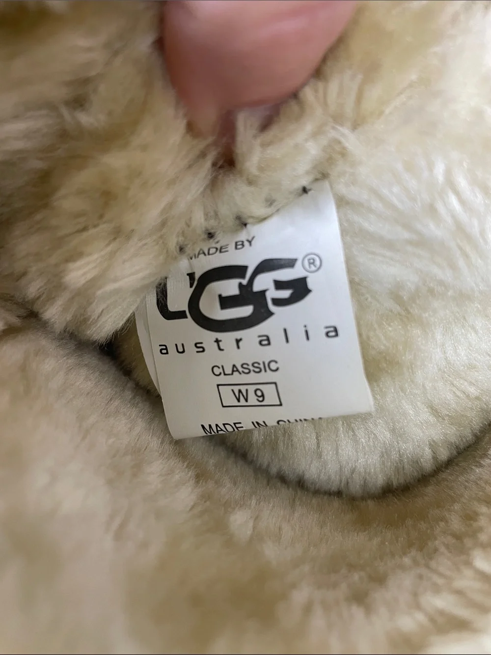 UGG Suede Mid-Calf Winter Boots, Size 9
